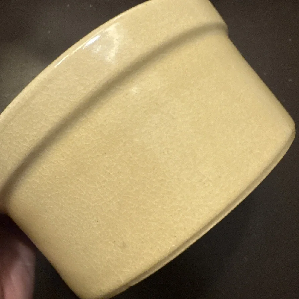 Vintage RRP‎ Roseville Pottery Dog Bowl 5 1/2